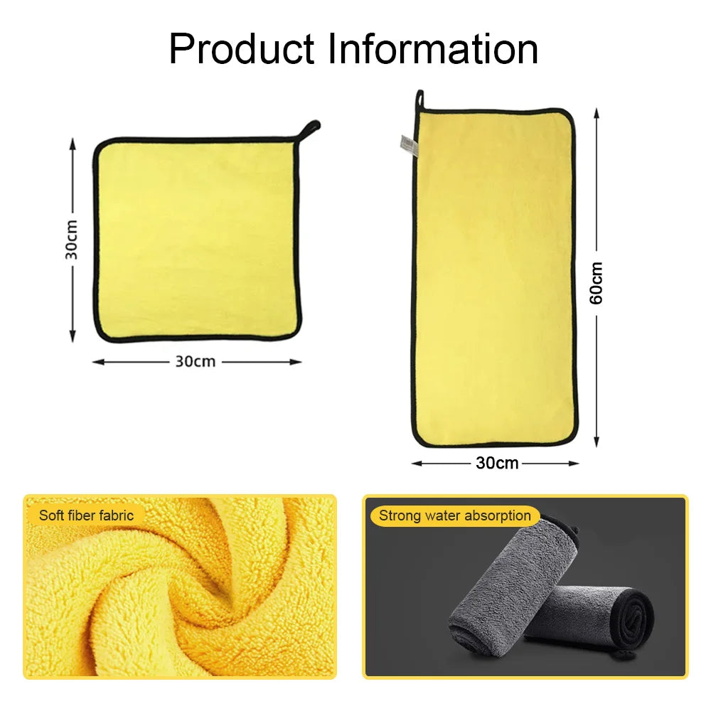 سيل السيارات منشفة من الألياف الدقيقة 30x3 0/60 سنتيمتر تنظيف السيارات تجفيف القماش هيمينغ العناية بالسيارات القماش بالتفصيل منشفة غسيل السيارات عملية ناجحة نشيط